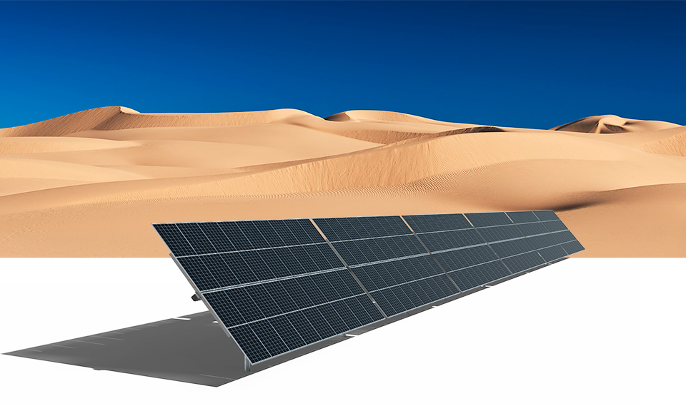MonolinePlus PVH solar tracker for large modules